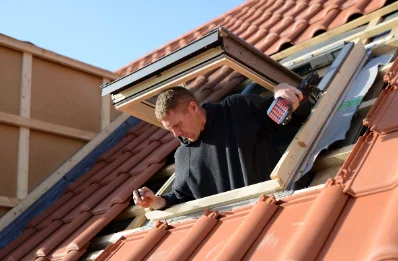 Pose de fenêtres de toit Velux à Butten